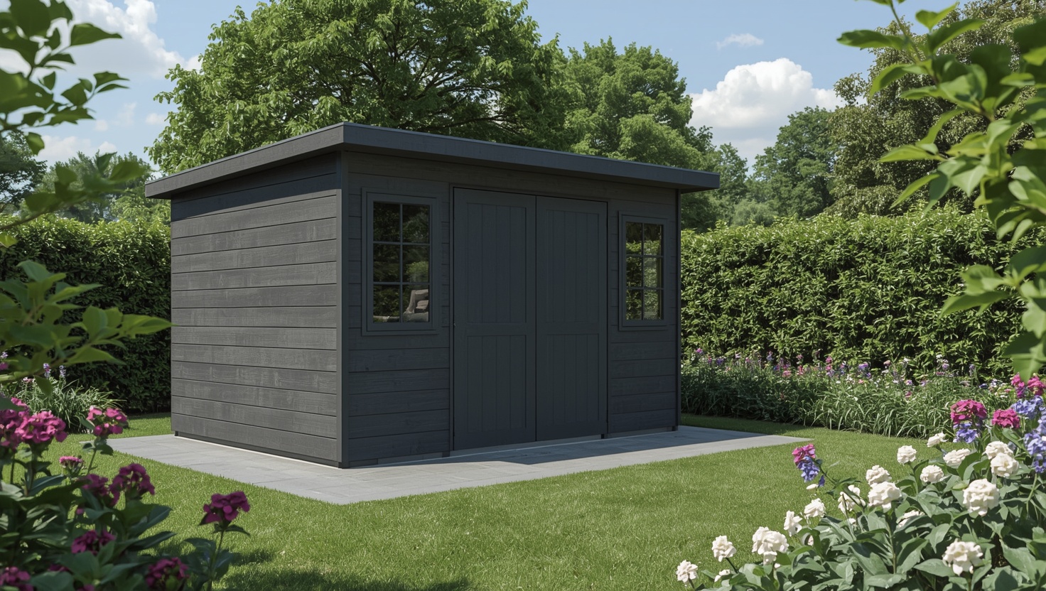 Gartenhaus aus WPC kaufen Tipps und Vorteile